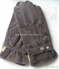 男款猪皮手套xy4012 德清雄雁皮革制品有限公司的专业制造与供应